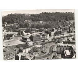 LONGWY: place giraud vue aérienne 10x15 - très bon état