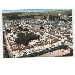 LUNEVILLE: la plage léopold vue aérienne 10x15 - très bon état