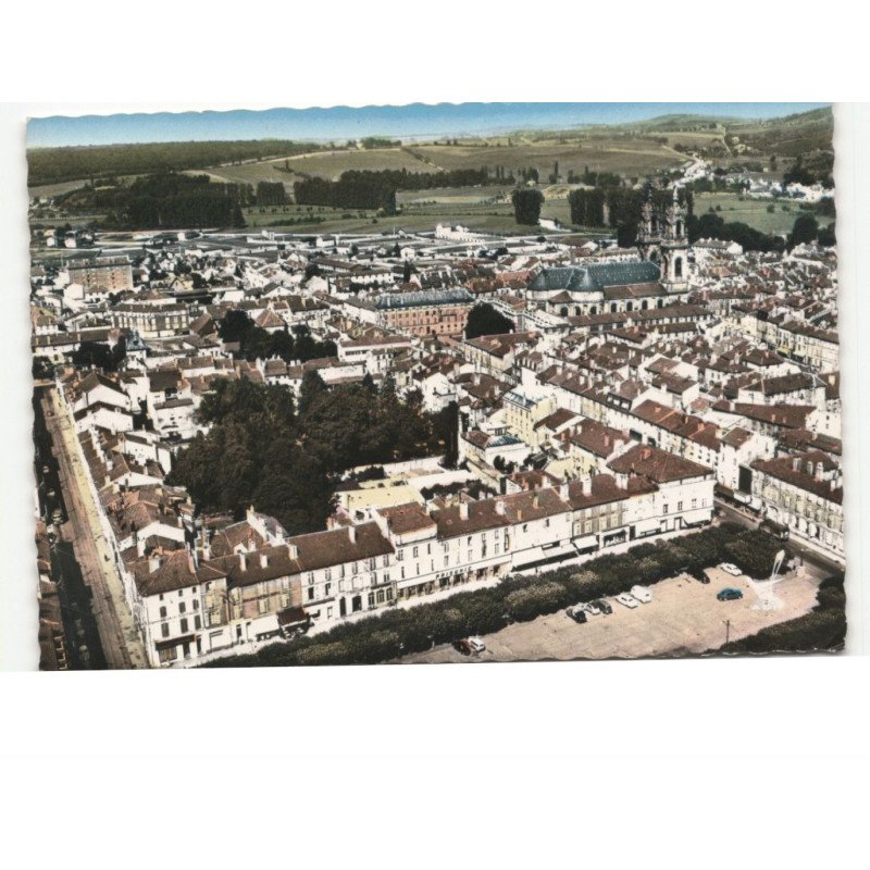 LUNEVILLE: la plage léopold vue aérienne 10x15 - très bon état