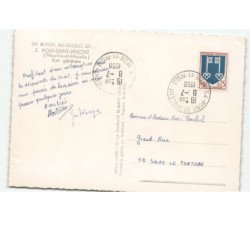 PONT-SAINT-VINCENT: vue générale vue aérienne 10x15 - état