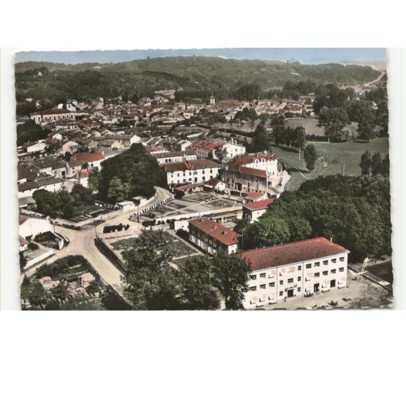 ROSIERES-aux-SALINES: vue générale vue aérienne 10x15 - très bon état
