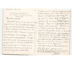 ROVILLE: vue générale vue aérienne 10x15 - très bon état