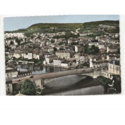 SAINT-MAX-NANCY: la meurthe vue aérienne 10x15 - très bon état