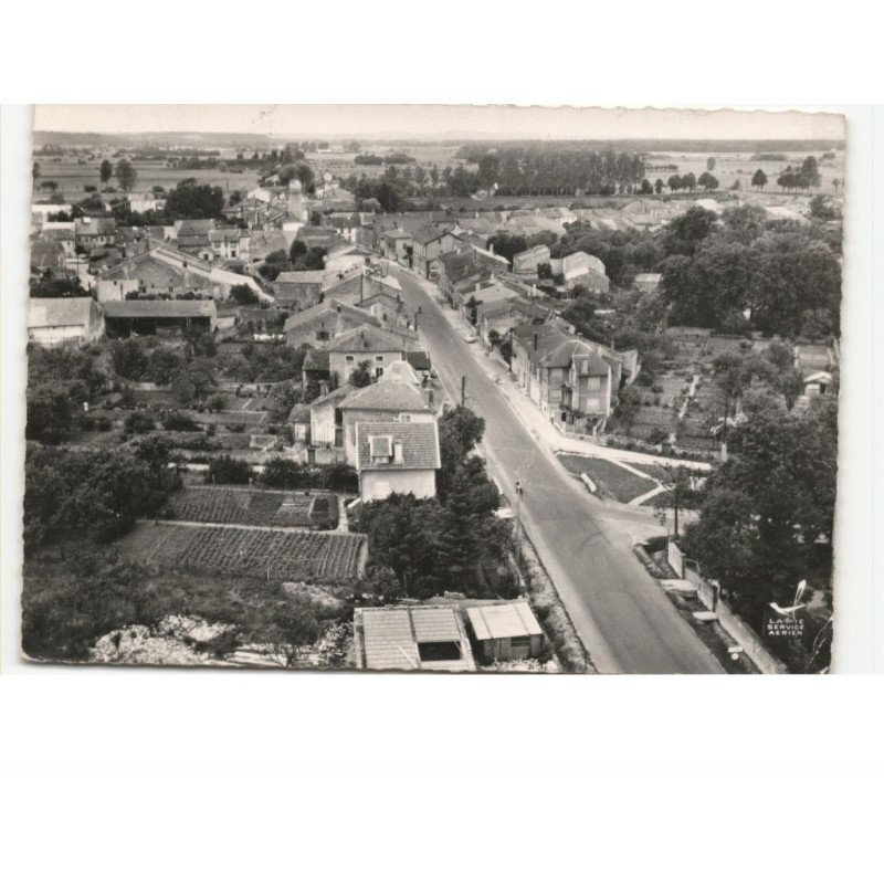 SAINT-CLEMENT: route de lunéville vue aérienne 10x15 - état