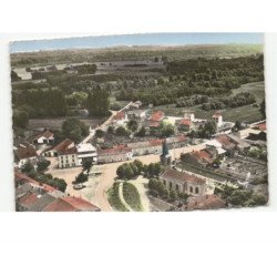 ROVILLE: l'église vue aérienne 10x15 - très bon état
