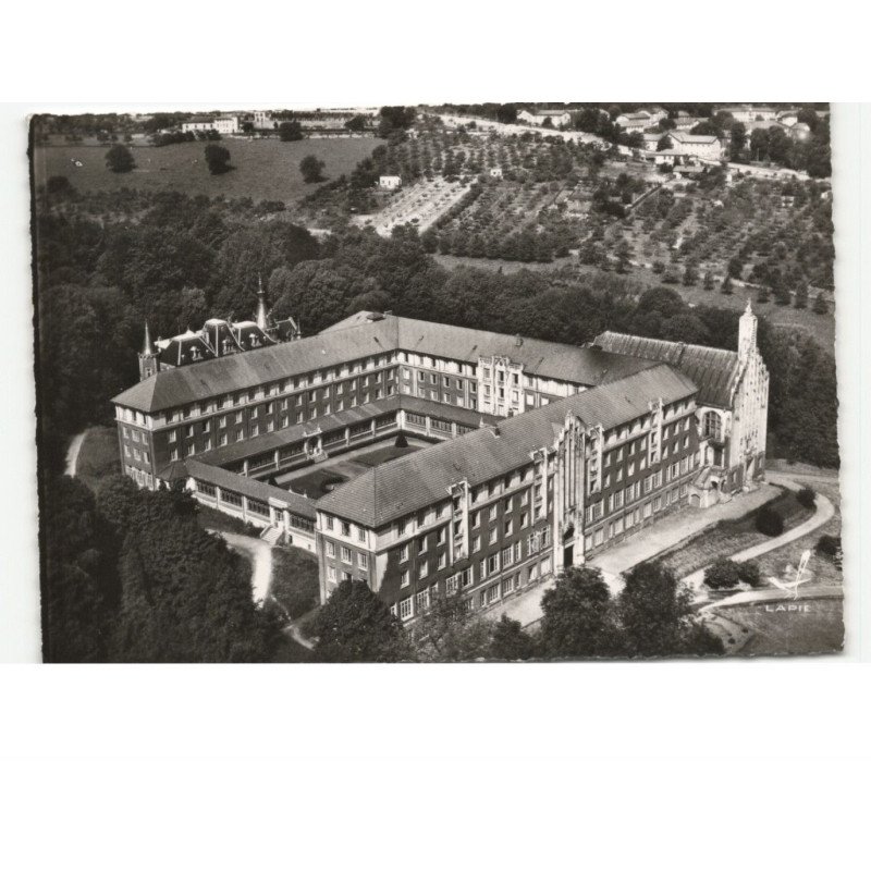 VILLERS-les-NANCY: le grand séminaire vue aérienne 10x15 - très bon état