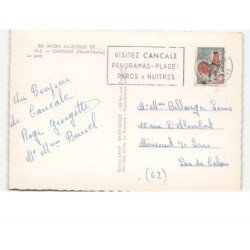 CANCALE: le port vue aérienne 10X15 - très bon état
