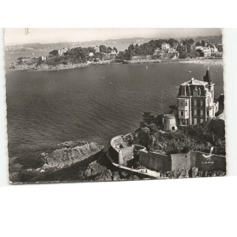 DINARD: pointe du moulinet vue aérienne 10X15 - très bon état