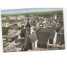 SAINT-MEEN-le-GRAND: l'église et vue générale vue aérienne 10X15 - très bon état