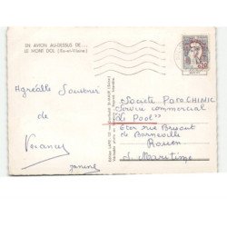 LE MONT DOL: 4 vues vue aérienne 10X15 - très bon état