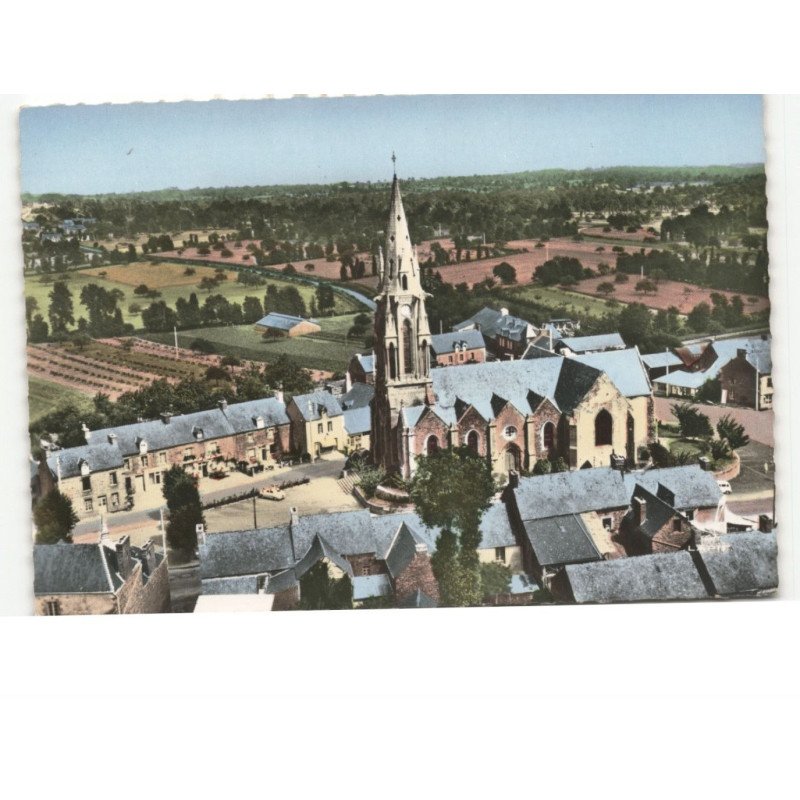 MEILLAC: le centre vue aérienne 10X15 - très bon état