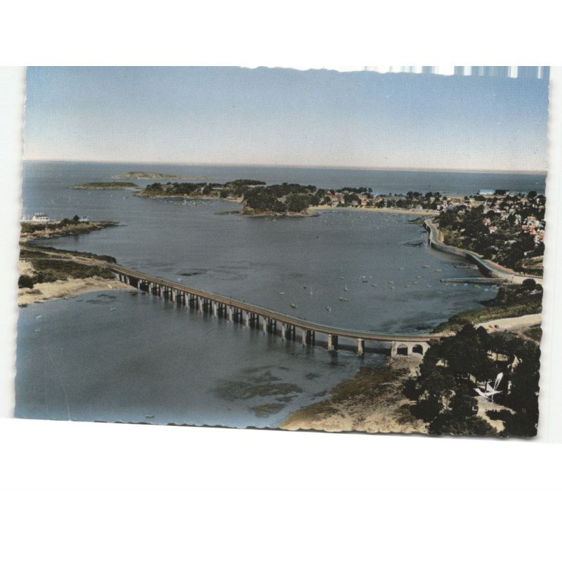SAINT-BRIAC: pont du frémur et boulevard de la mer vue aérienne 10X15 - très bon état