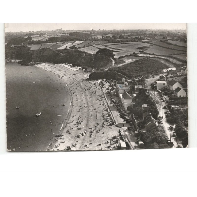 PORT-MER: la plage vue aérienne 10X15 - très bon état