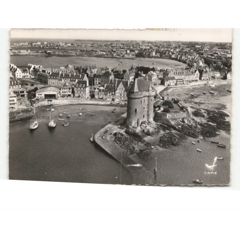 SAINT-SERVAN: vue générale vue aérienne 10X15 - très bon état