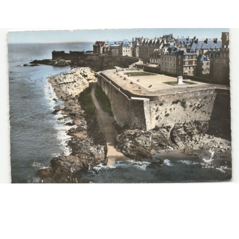 SAINT-MALO: vue aérienne 10X15 - très bon état