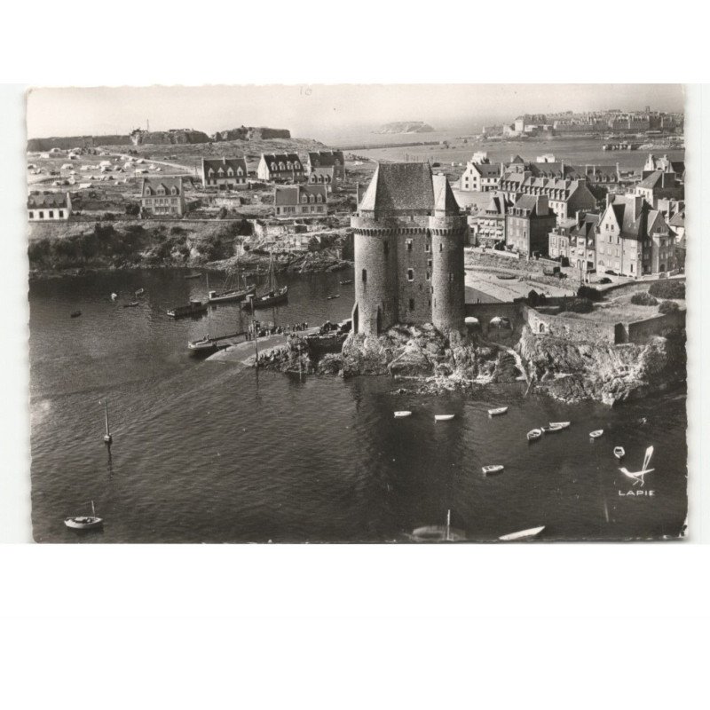 SAINT-SERVAN: vue générale vue aérienne 10X15 - très bon état
