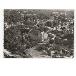 SOULAC-sur-MER: place de l'abbaye vue aérienne 10X15 - très bon état