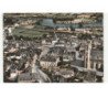 MARTIGNE-FERCHAUD: le centre, rue de chateaubriand vue aérienne 10X15 - état