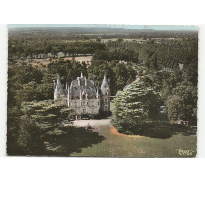 PAIMPONT: haute-forêt vue aérienne 10X15 - très bon état