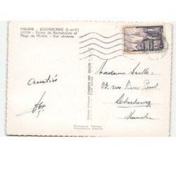 PARAME - ROCHEBONNE: pointe de rochebonne et plage du minihic vue aérienne 10X15 - état