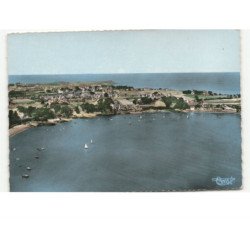 ROTHENEUF: vue générale du havre vue aérienne 10X15 - très bon état