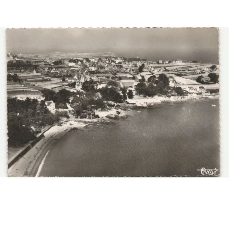 ROTHENEUF: plage du havre vue aérienne 10X15 - très bon état