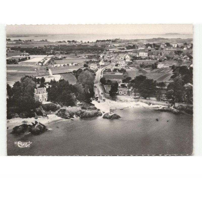 ROTHENEUF: plage du maure vue aérienne 10X15 - très bon état