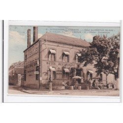 St-SAUVEUR-en-PUISAYE : hotel du cheval blanc, peche, excursions - tres bon etat