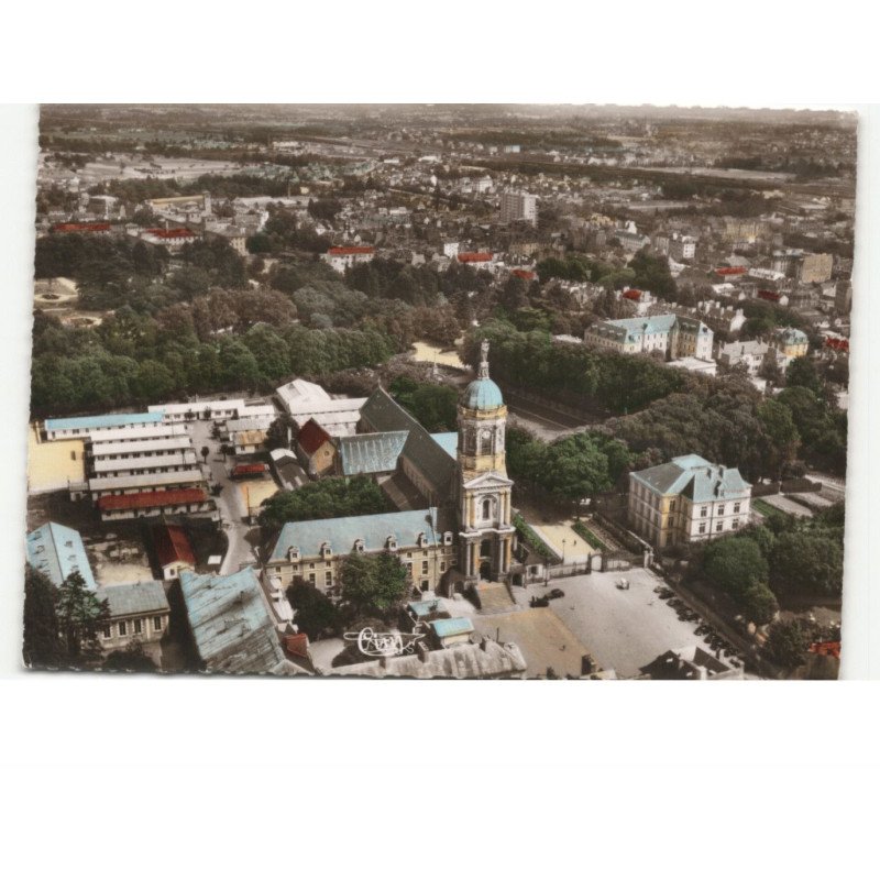 RENNES: église notre-dame vue aérienne 10X15 - très bon état