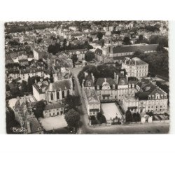RENNES: la préfecture et l'église notre-dame vue aérienne 10X15 - très bon état