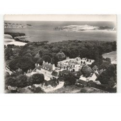 SAINT-COULOMB: château du lupin à l'horizon, la presqu'ile besnard vue aérienne 10X15 - très bon état