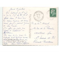 SAINT-COULOMB: château du lupin, à l'horizon la presqu'ile besnard vue aérienne 10X15 - très bon état