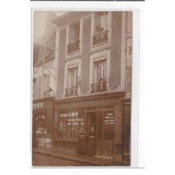 MASSY-PALAISEAU : cycles & reparations (carte photo)- tres bon etat