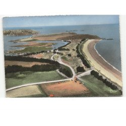 SAINT-COULOMB: vue du camping de la guimorais et de la côte vers rothéneuf vue aérienne 10X15 - très bon état