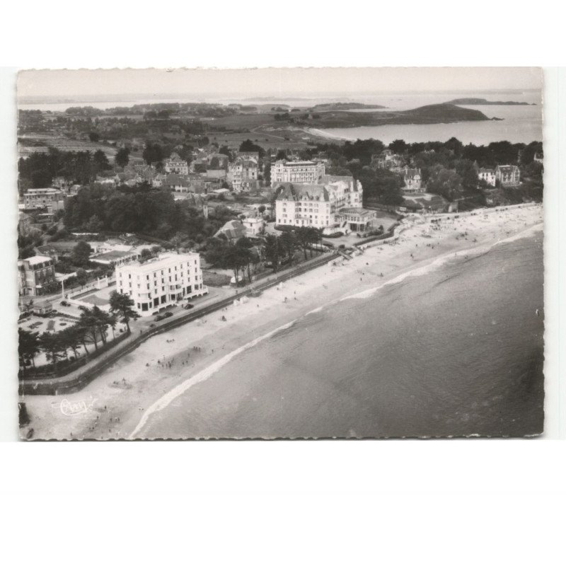 SAINT-LUNAIRE: générale de la plage et la pointe de la garde guérin vue aérienne 10X15 - très bon état