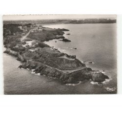 SAINT-LUNAIRE: pointe du décollé et la plage de longchamp vue aérienne 10X15 - très bon état