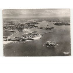 SAINT-MALO: vue générale et la rance vue aérienne 10X15 - très bon état
