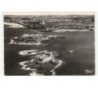 SAINT-MALO: le petit bey, le grand bey et la plage de bonsecours vue aérienne 10X15 - état