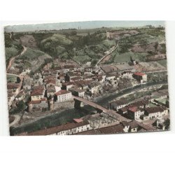 CALMONT: vue générale vue aérienne 10x15 - très bon état