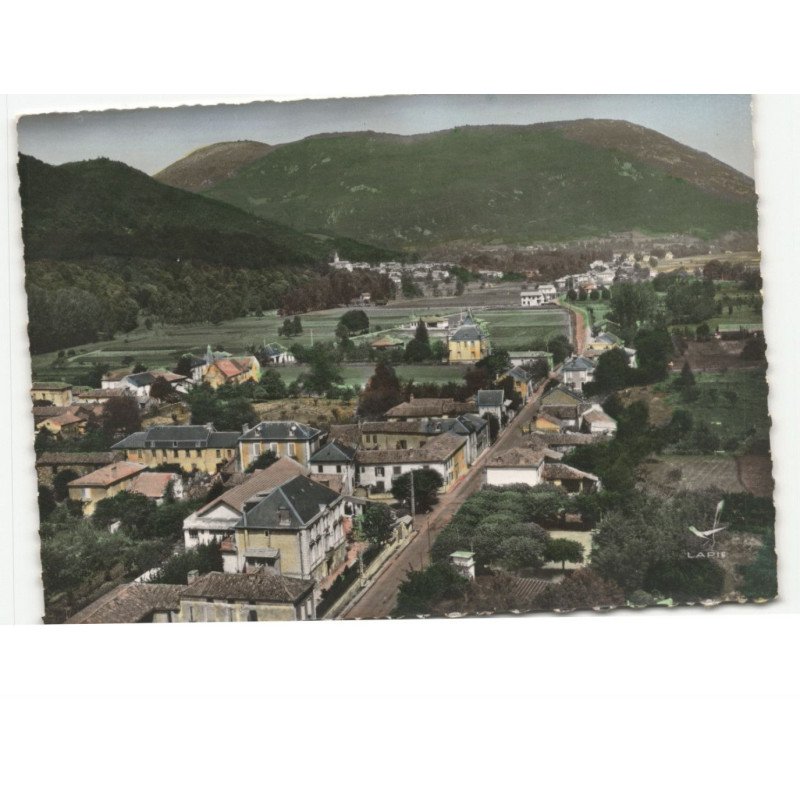 ESTENOS: route de luchon vue aérienne 10x15 - très bon état