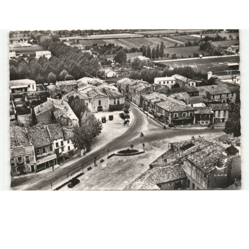 REVEL: boulevard de ceinture place de castre vue aérienne 10x15 - très bon état