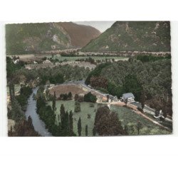 SAINT-BEAT: l'écluse de caubous vue aérienne 10x15 - très bon état