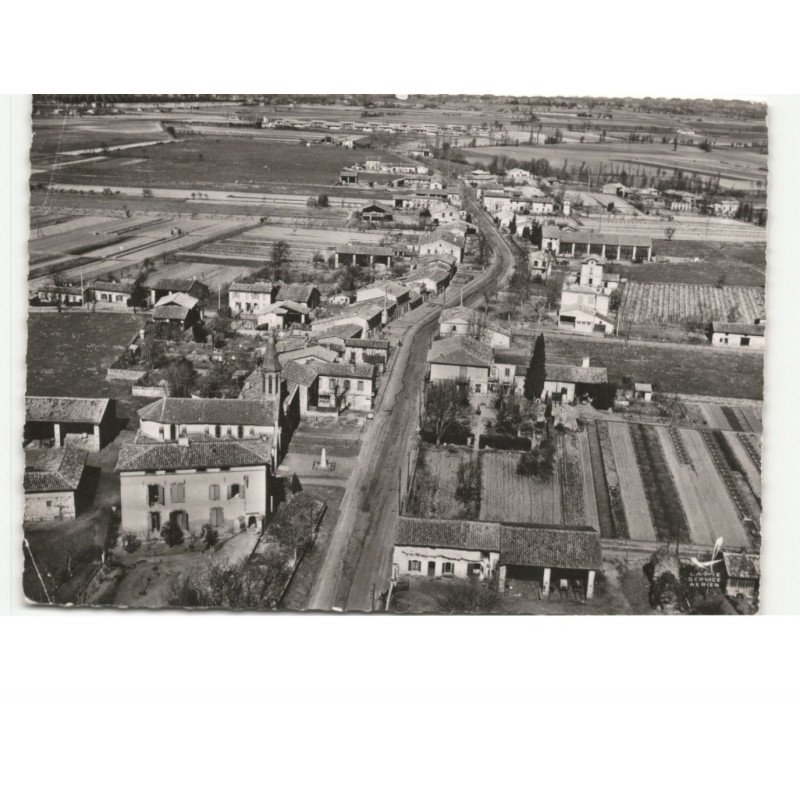 PLAISANCE-du-TOUCH: vue générale vue aérienne 10x15 - très bon état