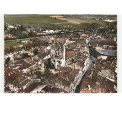 BAZIEGE: vue générale, l'église - très bon état