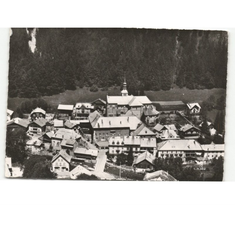 ABONDANCE: vue générale vue aérienne 10x15 - très bon état