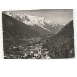 ARGENTIERE: vue générale et la chaîne du mont-blanc vue aérienne 10x15 - très bon état