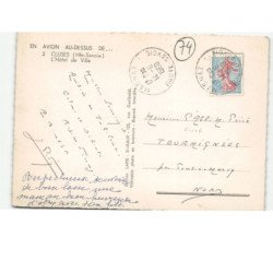 CLUSES: l'hôtel de ville vue aérienne 10x15 - très bon état