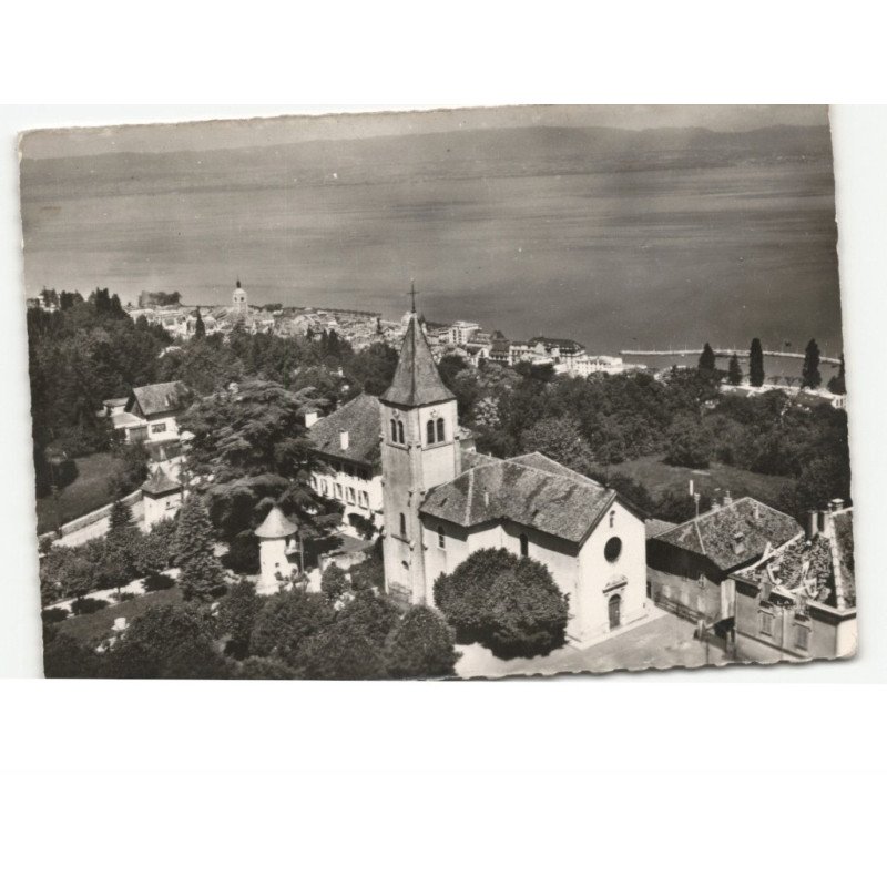 EVIAN: vue générale vue aérienne 10x15 - très bon état