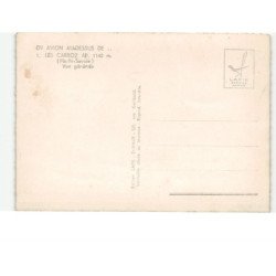 LES CARROZ: vue générale vue aérienne 10x15 - très bon état