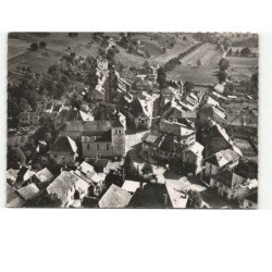 FRANGY: la place vue aérienne 10x15 - très bon état